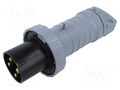 Connector: AC supply 3-phase; plug; male; 63A; IP&S; IEC 60309 AMPHENOL 2CMA166784R1000