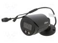 Camera: CCTV IP; Dim: 166.2x70x70mm; black; -40÷60°C; IP67; 12VDC DAHUA 6923172559326