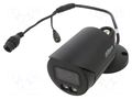 Camera: CCTV IP; Kind of camera: compact; 8Mpx; Angle: 111°; black DAHUA 6923172578648