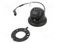 Camera: CCTV IP; Dim: Ø121.9x99.1mm; black; -40÷60°C; IP67; 12VDC DAHUA 6923172578655