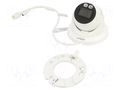 Camera: CCTV IP; Dim: Ø121.9x99.1mm; white-black; -40÷55°C; IP67 DAHUA 6923172581549