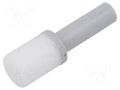 Sound suppression silencer; max.10bar; 30dB; plastic; Ø13x45mm SMC AN15-C08