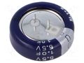 Supercapacitor; THT; 1F; 5.5VDC; -20÷80%; Body dim: Ø21.5x7.1mm EATON ELECTRONICS KR-5R5C105H-R