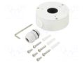 Junction box; Ø90x35mm; white; aluminium; Connection: M20 DAHUA 6939554903502