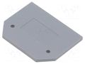Separating plate; grey DEGSON ELECTRONICS D-WS4-SD-01P-11