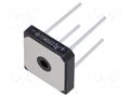 Bridge rectifier: single-phase; Urmax: 600V; If: 15A; Ifsm: 200A SHINDENGEN S15WB60-5000