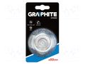 Cup brush; 50mm; Ø: 6.25mm; steel,acid resistant steel GRAPHITE 57H599