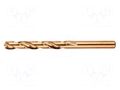 Drill bit; for metal; Ø: 10mm; high speed steel cobalt HSS-Co GRAPHITE 57H054