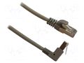 Patch cord; RJ45 plug,RJ45 down angled plug; S/FTP; 7; stranded MCI MCI-100931