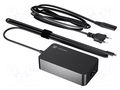 Power supply: switching; 5÷20VDC; 3A; Out: USB C plug; 45W; desktop NATEC NZU-2033