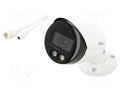 Camera: CCTV IP; Dim: 166.2x70x70mm; white-black; -40÷60°C; IP67 DAHUA 6923172581563