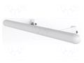 Holder; ESD; W: 450mm; Ø: 26.9mm; steel; grey (bright) RT WORK ESD-HANDLE01