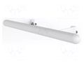 Holder; ESD; W: 450mm; Ø: 26.9mm; steel; grey (bright) RT WORK ESD-HANDLE02
