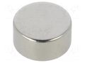 Magnet: permanent; neodymium; 13N; Ø: 8mm; H: 4mm ELESA+GANTER GN55.2-ND-8-4