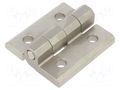 Hinge; Width: 60mm; stainless steel; H: 65mm; without regulation ELESA+GANTER GN235NI60-65-D-GS