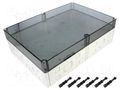 Enclosure: multipurpose; X: 254mm; Y: 361mm; Z: 111mm; TK PC; grey SPELSBERG TK-PC-3625-11-TM