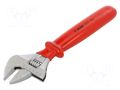 Wrench; insulated,adjustable; 390mm; Max jaw capacity: 50mm UNIOR UNIOR-622065