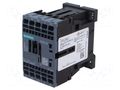Contactor: 4-pole; NC x2 + NO x2; 24VDC; 12A; 3RT25; spring clamps SIEMENS 3RT2517-2BB40