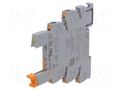 Socket; for DIN rail mounting; -40÷60°C; 6.2x80x94mm; 24VDC PHOENIX CONTACT PLC-BPT-24DC/1/ACT