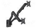 Holder; 7kg; 17÷27"; Arm len: 513mm; Standard: 75x75mm,100x100mm GEMBIRD MA-WA2-01