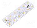 LED strip; W: 45mm; L: 146mm; No.of diodes: 12; CRImin: 70; 3000K PHILIPS 929003402006