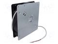 Fan: DC; radial; 48VDC; 180x180x33.5mm; 137m3/h; ball; 4000rpm EBM-PAPST RG125-19/18NH-18
