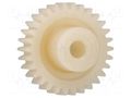 Spur gear; whell width: 17mm; Ø: 205mm; Number of teeth: 80 IGUS 360GMST25008000200