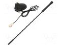 Antenna; car top; 0.4m; AM,FM; Citroën,Peugeot,Toyota; 1.2m; 75Ω ESOL ANT.56.2