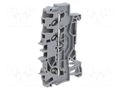 End/partition plate; orange; Width: 0.8mm; 2002; Ht: 38.9mm WAGO 2001-1301