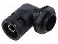 Cable gland; M25; polyamide; PA6S; Pitch: 1.5; Type: angular ANAMET EUROPE AN-968.322.2