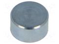 Magnet: permanent; samarium, cobalt; 11N; Ø: 8mm; H: 4.5mm; steel ELESA+GANTER GN50.1-SC-8-4.5