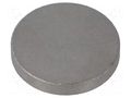 Magnet: permanent; samarium, cobalt; 41N; Ø: 25mm; H: 4mm ELESA+GANTER GN55.2-SC-25-4