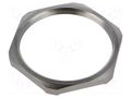 Nut; with earthing; M63; brass; 70mm; Thread: metric; Pitch: 1.5 HELUKABEL HELU-90172