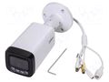 Camera: CCTV IP; Dim: 238.5x90.7x90.7mm; white-black; -40÷60°C DAHUA 6923172589019