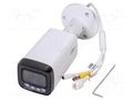 Camera: CCTV IP; Dim: 238.5x90.7x90.7mm; white-black; -40÷60°C DAHUA 6923172590084