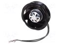 Fan: EC; radial; 230VAC; Ø190x88.9mm; 650m3/h; ball; 4350rpm; IP54 EBM-PAPST 8300100659