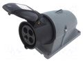 Connector: AC supply 3-phase; socket; female; PIN: 4; IP&S; IP44 AMPHENOL 2CMA193131R1000