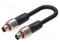 Cable: for sensors/automation; M12; PIN: 8; 3m; 60VDC; 50VAC; 0.5A LUMBERG AUTOMATION LUMBERG-935300403