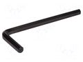 Wrench; hex key; HEX 2.5mm; Overall len: 55.5mm; steel; tag IRIMO SA.45-02-1