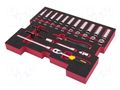 Wrench-set; 6-angles,socket spanner; Mounting: 1/4"; FATMAX® STANLEY STL-FMHT0-74295