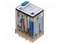 Relay: electromagnetic; 4PDT; 48VDC; 7A/250VAC; plug-in; 55.34 FINDER 55.34.9.048.0074