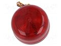 Signaller: lighting; flashing light; white; Flashguard; 11÷35VDC KLAXON SIGNALS QBS-0305