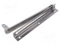 Door blockade; steel; zinc RST ROZTOCZE 4.401.001SN