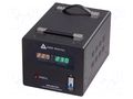 Automatic voltage stabiliser; Usup: 150÷260VAC; Uout: 230VAC AZO DIGITAL AVR-3000-PRO