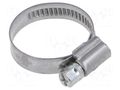Worm gear clamp; W: 9mm; Clamping: 20÷32mm; steel; WD9; W2 KALE WD9-20-32-C7-W2