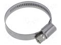 Worm gear clamp; W: 9mm; Clamping: 30÷45mm; steel; WD9; W2 KALE WD9-30-45-C7-W2