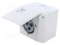 Connector: AC supply 3-phase; socket; female; PIN: 3; 250V; IP&S AMPHENOL 2CMA178695R1000