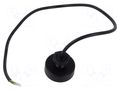 RFID reader; 10÷30V; Legic RF; 1-wire; Range: 30÷70mm; Ø36.2mm DREXIA 1W-H0-06-BZ-M12-LG