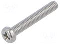 Screw; M2.5x16; 0.45; Head: cheese head; Phillips; PH1; ISO 7048 BOSSARD B2.5X16/BN2845