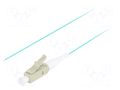Optic fiber pigtail; OM3; LC/UPC; 2m; Optical fiber: 50/125um LANBERG FP-LCUPMS31-0020TQ